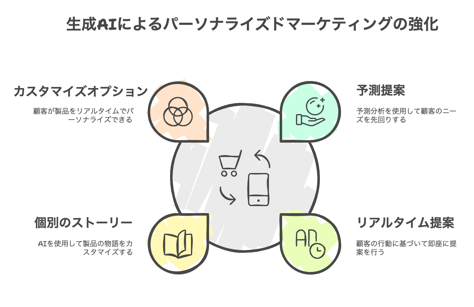 生成AIがもたらす革新的なパーソナライズドマーケティング