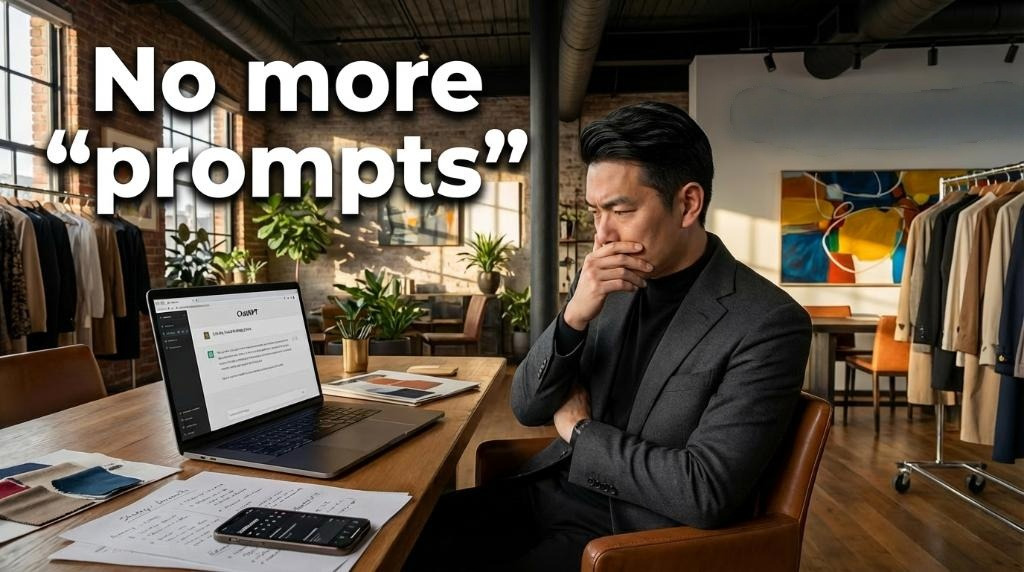 アパレル現場で生成AIが活きない本当の原因──使い方をアップデートしていない