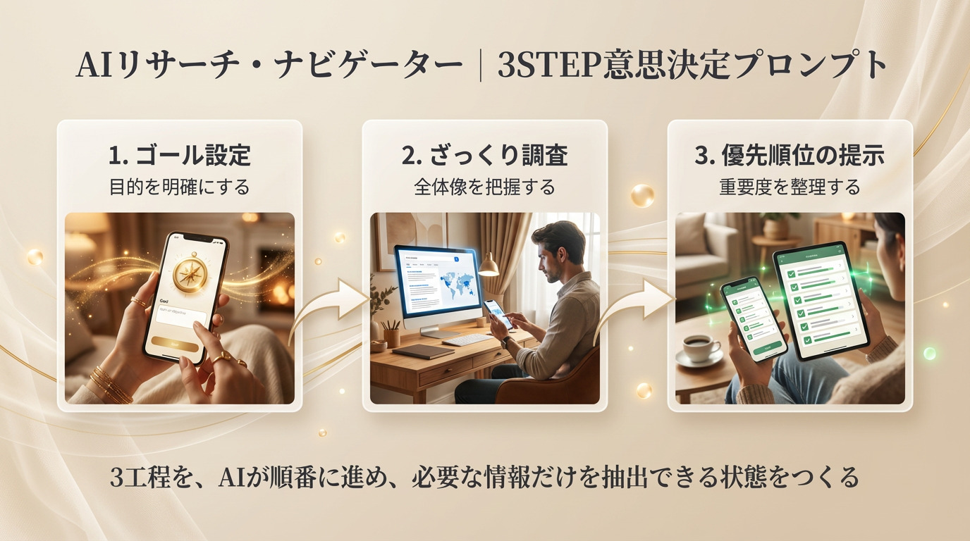 調査が速いのに進まない理由──AI情報収集の“逆転現象”